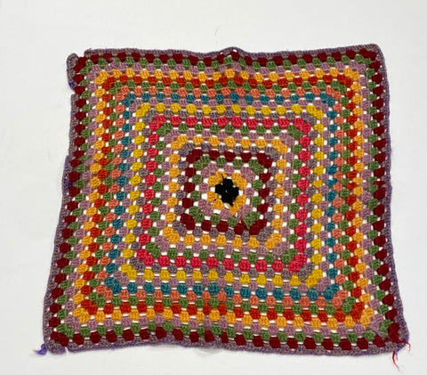 Crocheted Granny Square