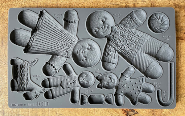 Ginger & Spice IOD Decor Mould *NEW*
