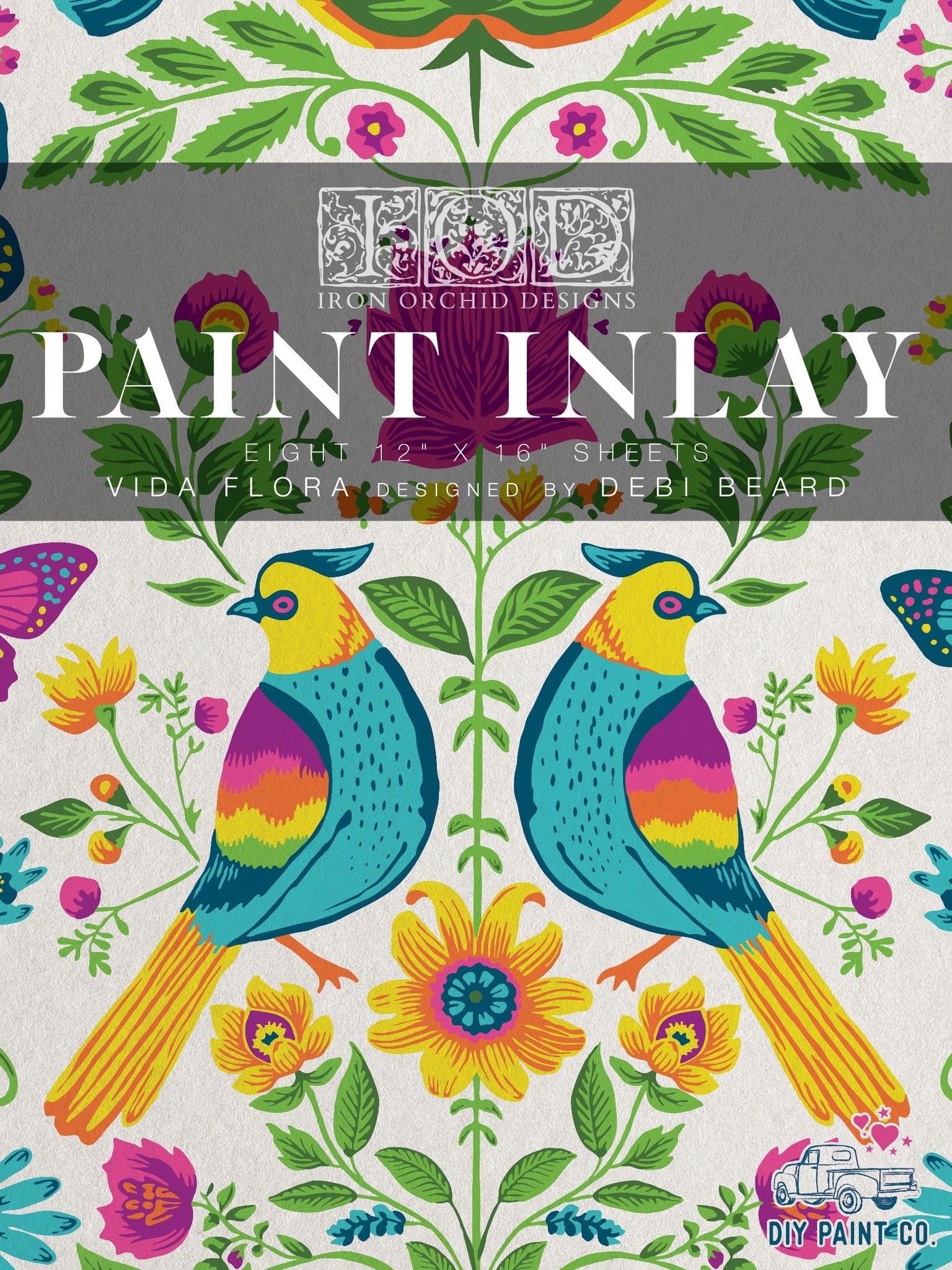 Vida Flora Paint Inlay