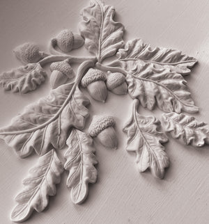 Oak Leaves and Acorns IOD Mould