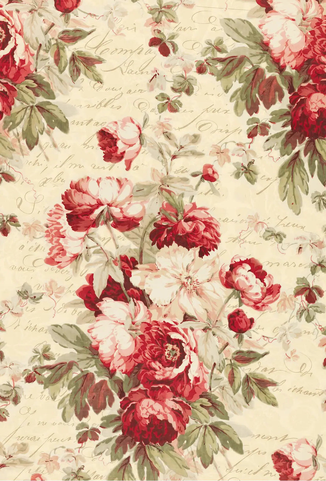 Vintage Wallpaper Decoupage Paper
