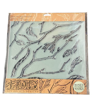 Branches and Vines IOD Stamp