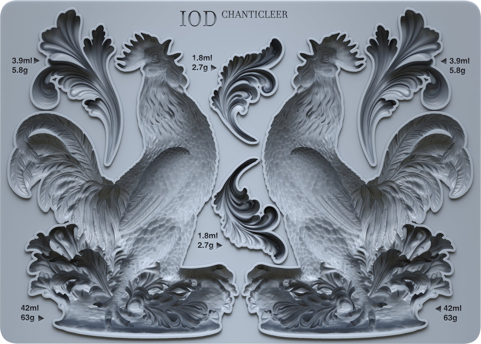 Chanticleer IOD Mould *NEW*