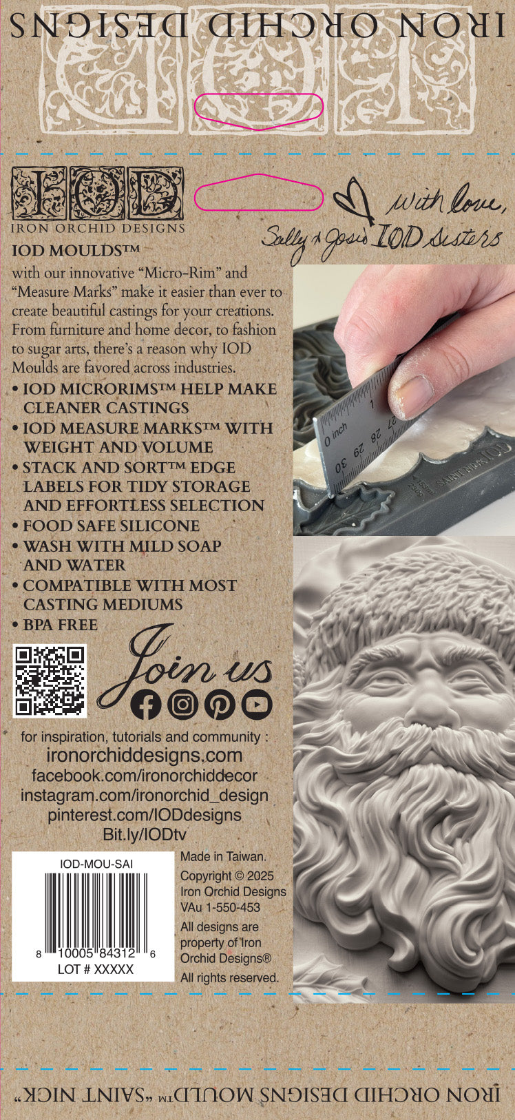 Saint Nick IOD Mould *NEW*
