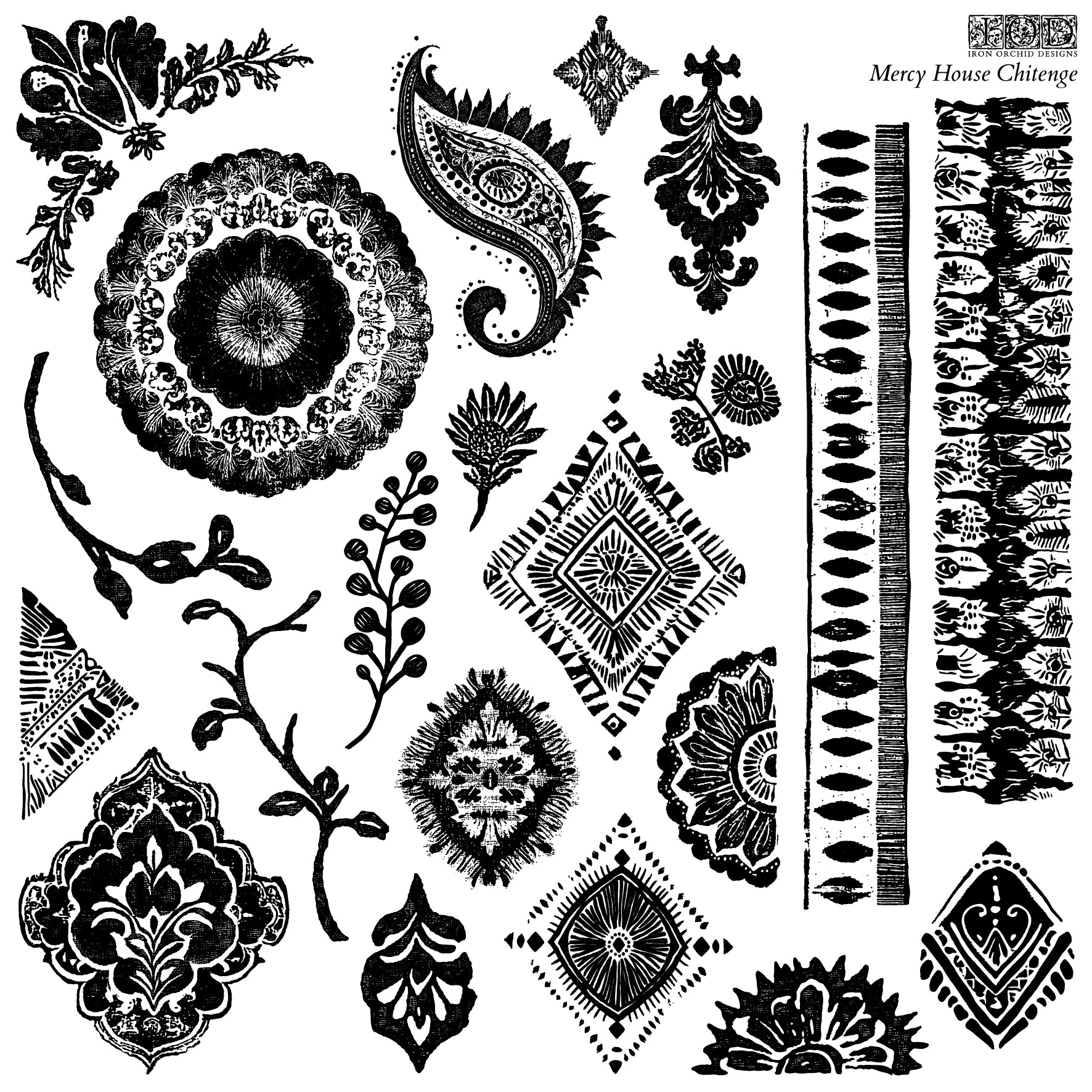 Mercy House Chitenge IOD Stamp *NEW*