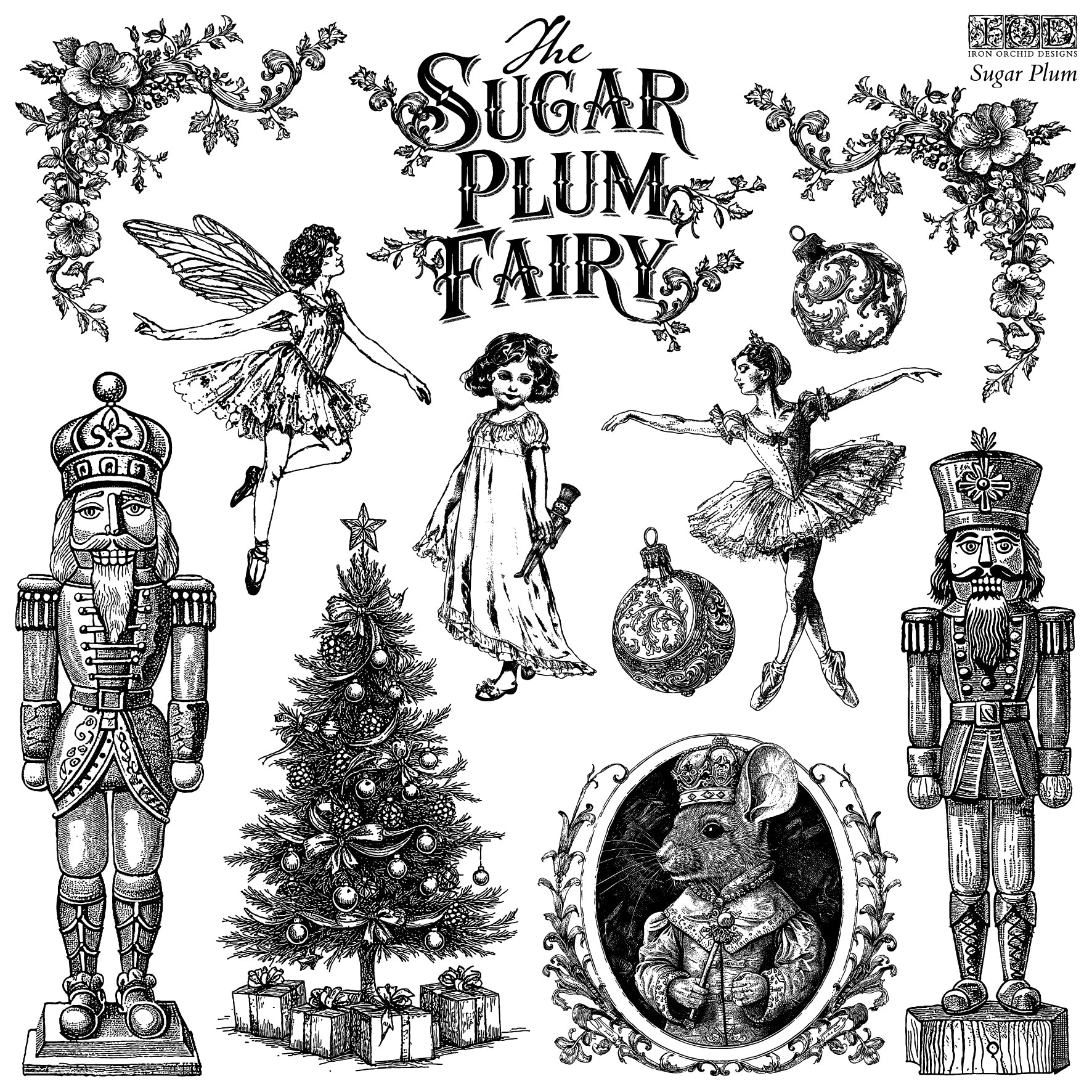 Sugar Plum IOD Stamp *NEW*