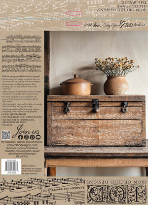The Waltz IOD Stamp *NEW*