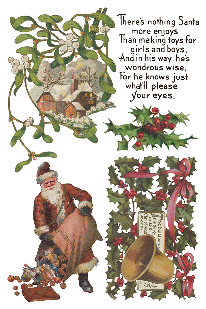 Christmas Joy IOD Decor Transfer *NEW*