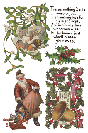 Christmas Joy IOD Decor Transfer *NEW*
