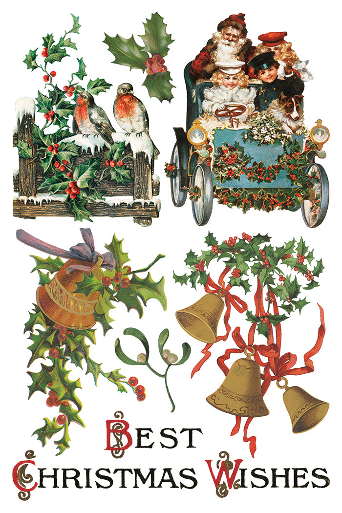 Christmas Joy IOD Decor Transfer *NEW*