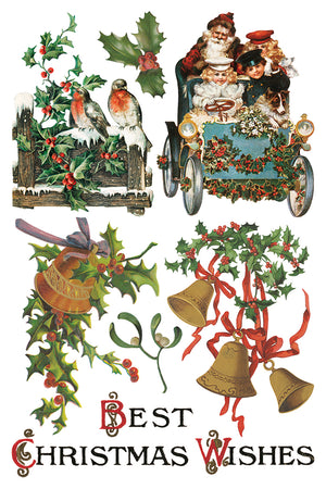 Christmas Joy IOD Decor Transfer *NEW*