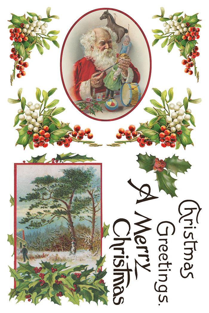 Christmas Joy IOD Decor Transfer *NEW*