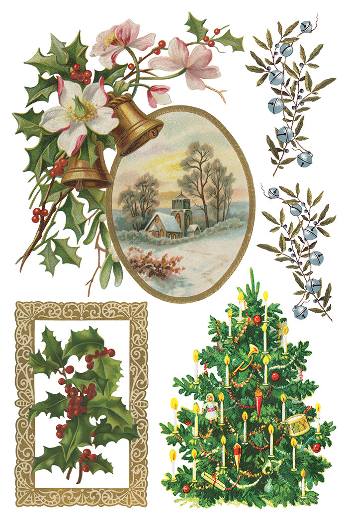 Christmas Joy IOD Decor Transfer *NEW*