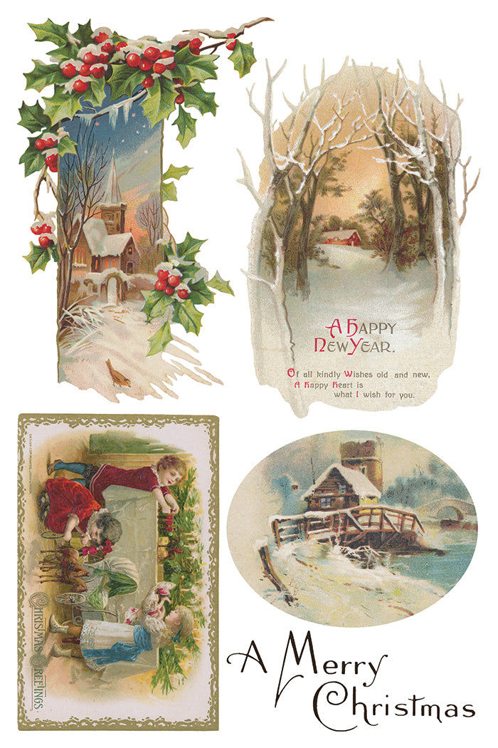 Christmas Joy IOD Decor Transfer *NEW*