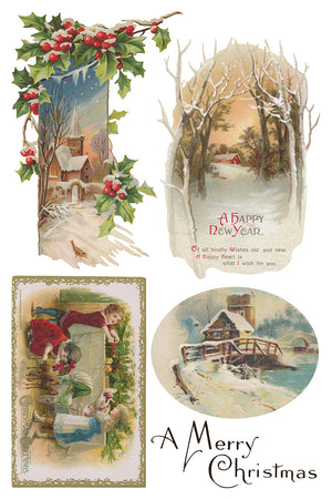 Christmas Joy IOD Decor Transfer *NEW*