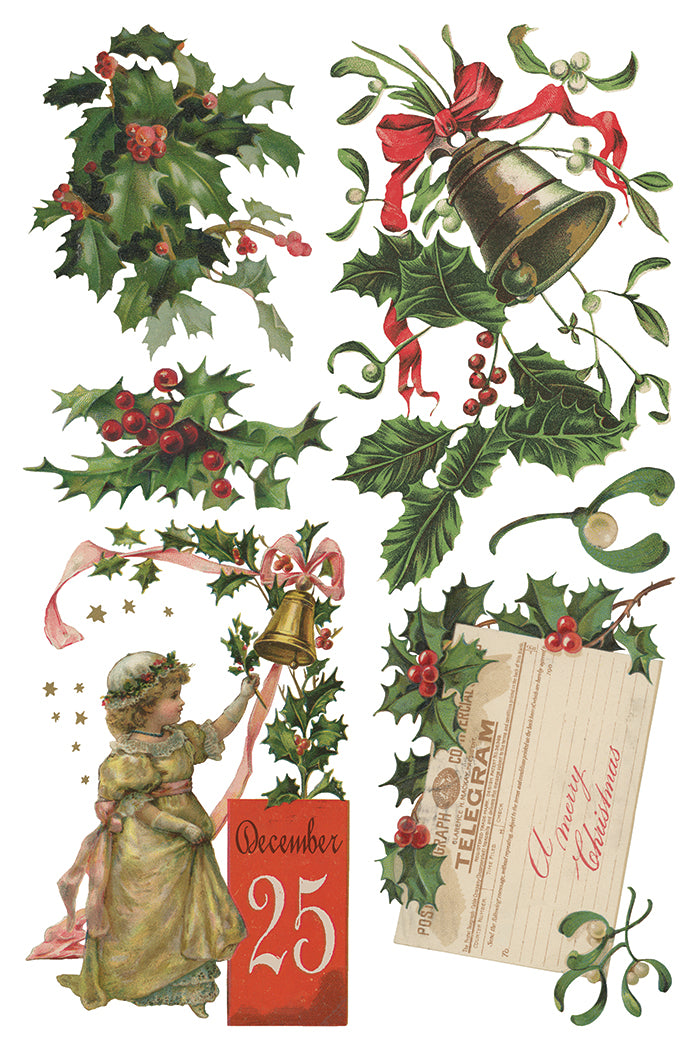 Christmas Joy IOD Decor Transfer *NEW*
