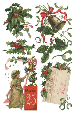 Christmas Joy IOD Decor Transfer *NEW*