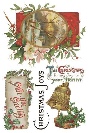 Christmas Joy IOD Decor Transfer *NEW*