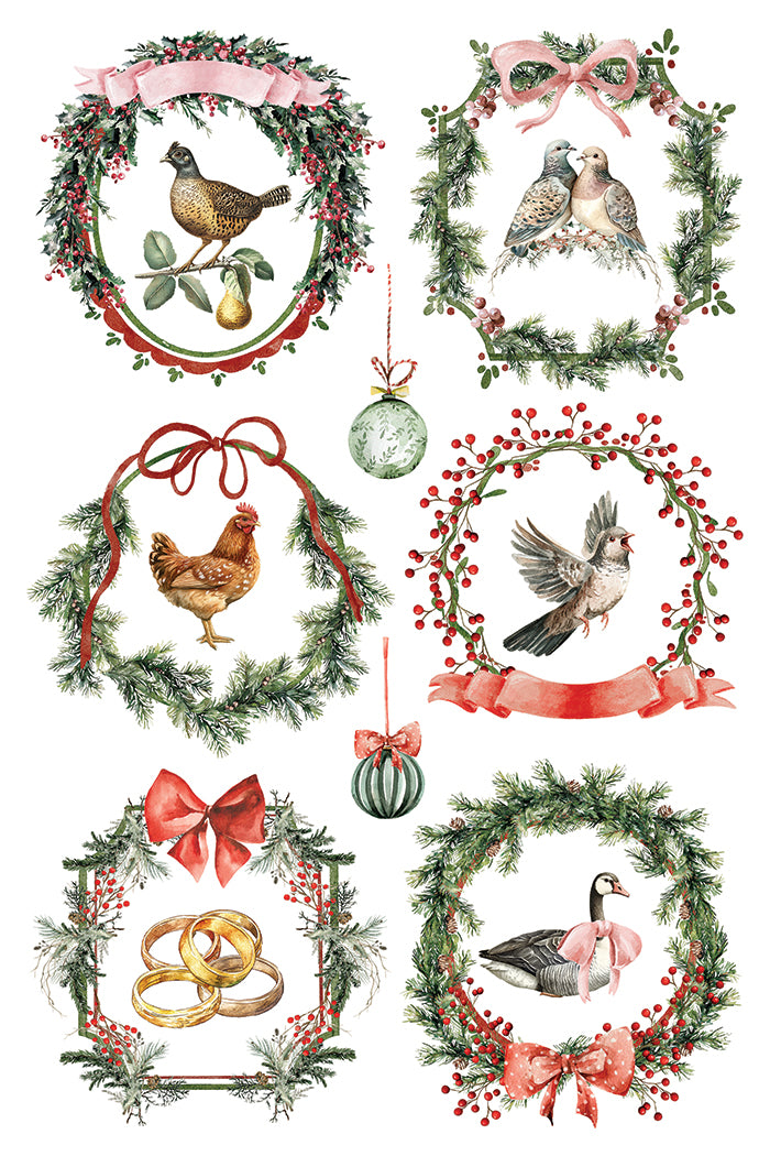 Partridge Lane IOD Decor Transfer *NEW*