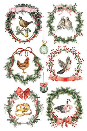 Partridge Lane IOD Decor Transfer *NEW*