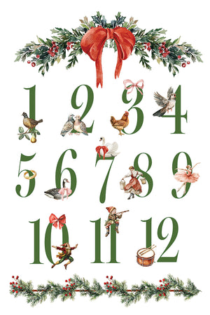 Partridge Lane IOD Decor Transfer *NEW*