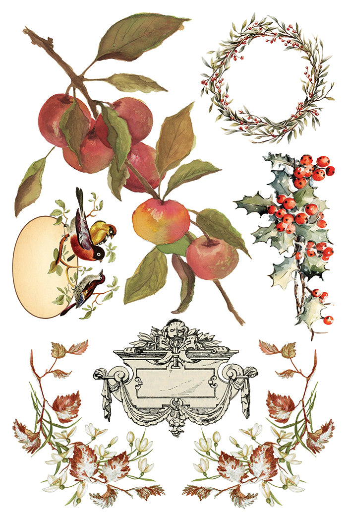 Santa's Hollow IOD Decor Transfer *NEW*