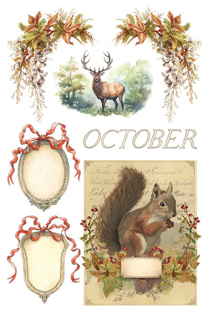 Santa's Hollow IOD Decor Transfer *NEW*