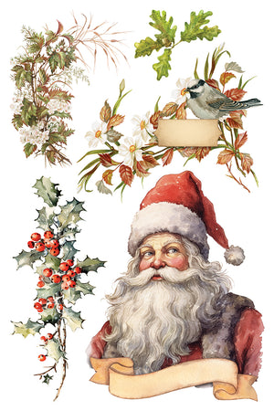Santa's Hollow IOD Decor Transfer *NEW*