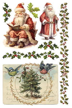 Santa's Hollow IOD Decor Transfer *NEW*