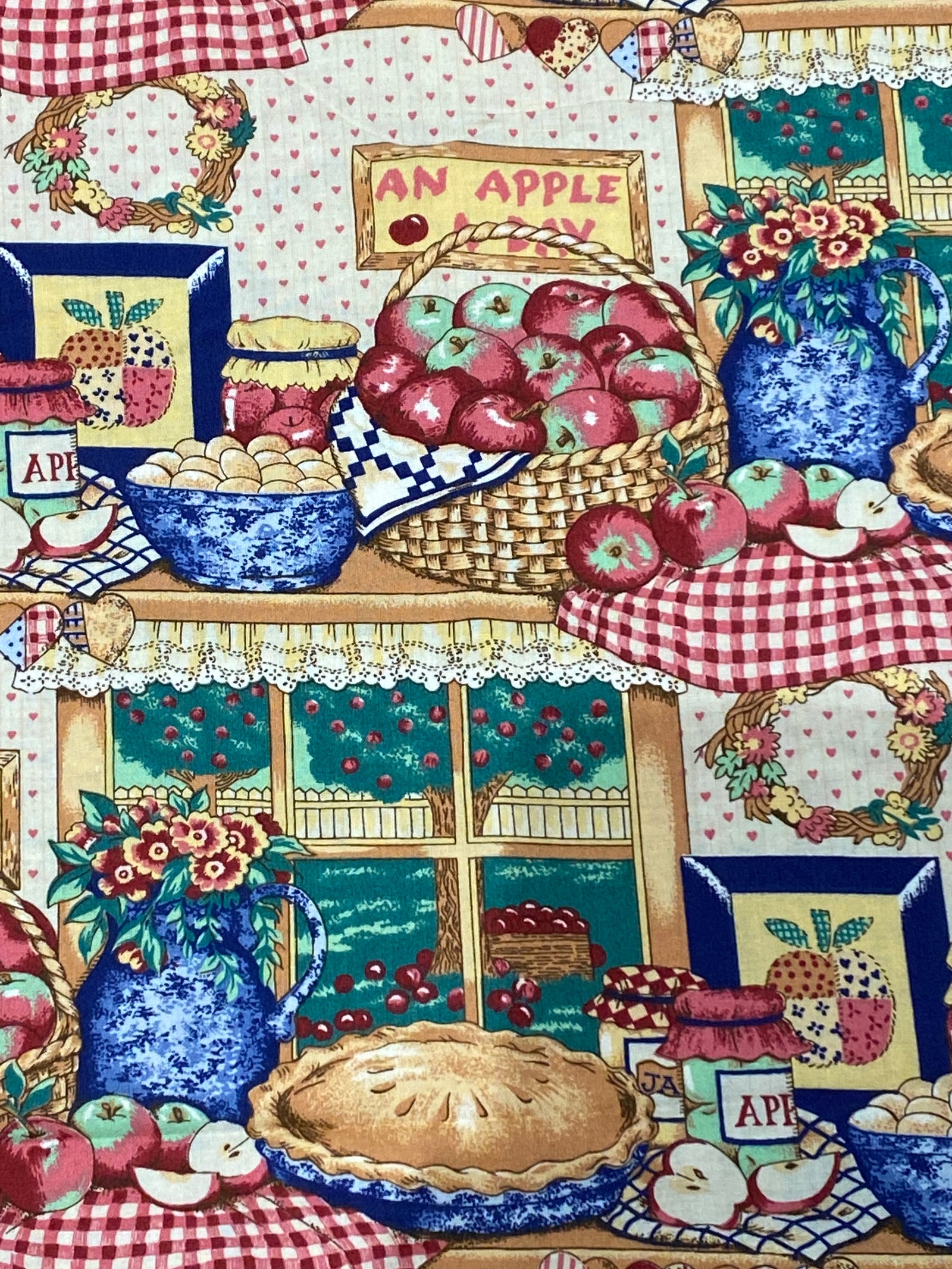 Fall Apple Fabric