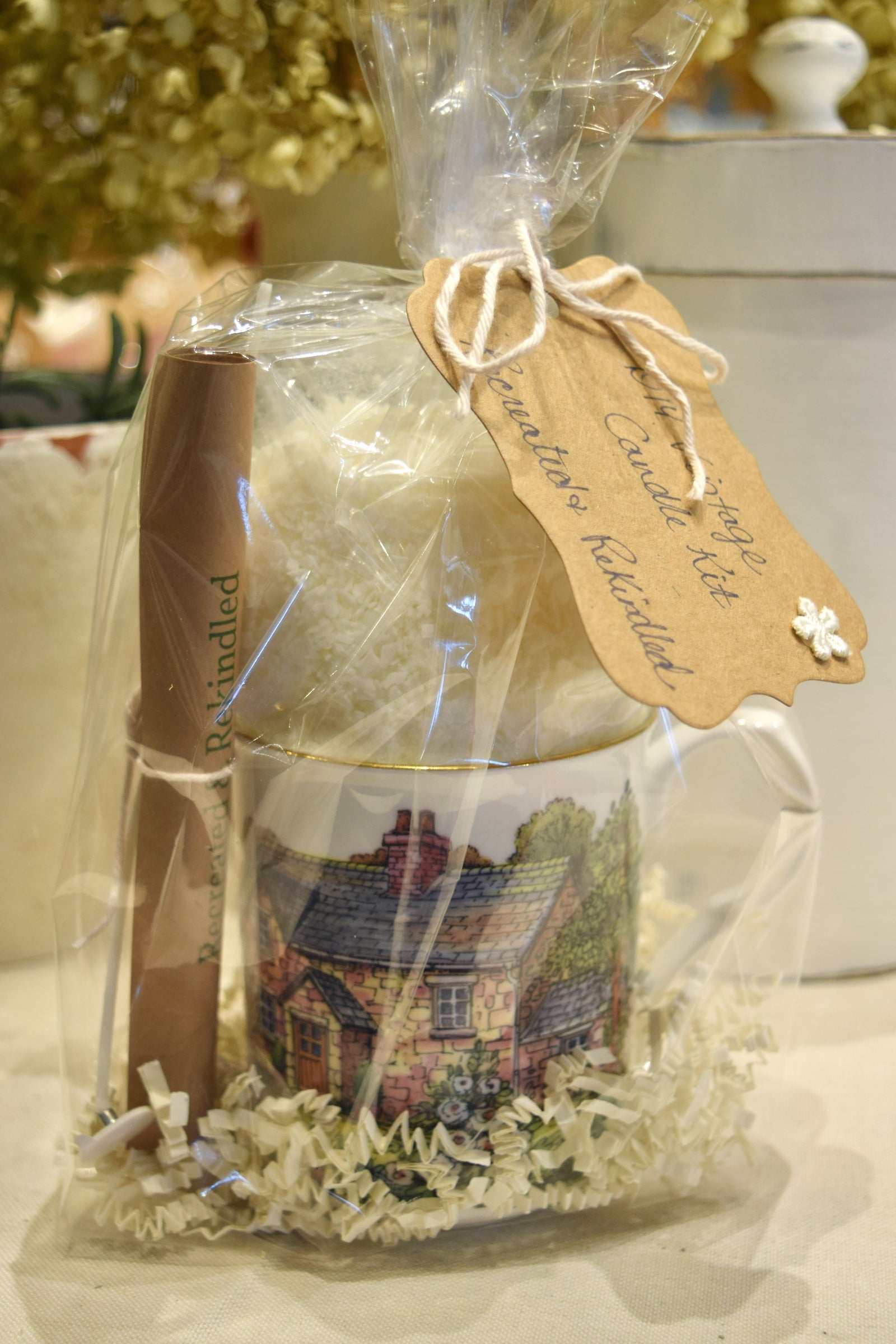 DIY Vintage Candle Kit - English Village House