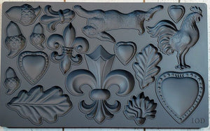 Fleur de Lis IOD Mould