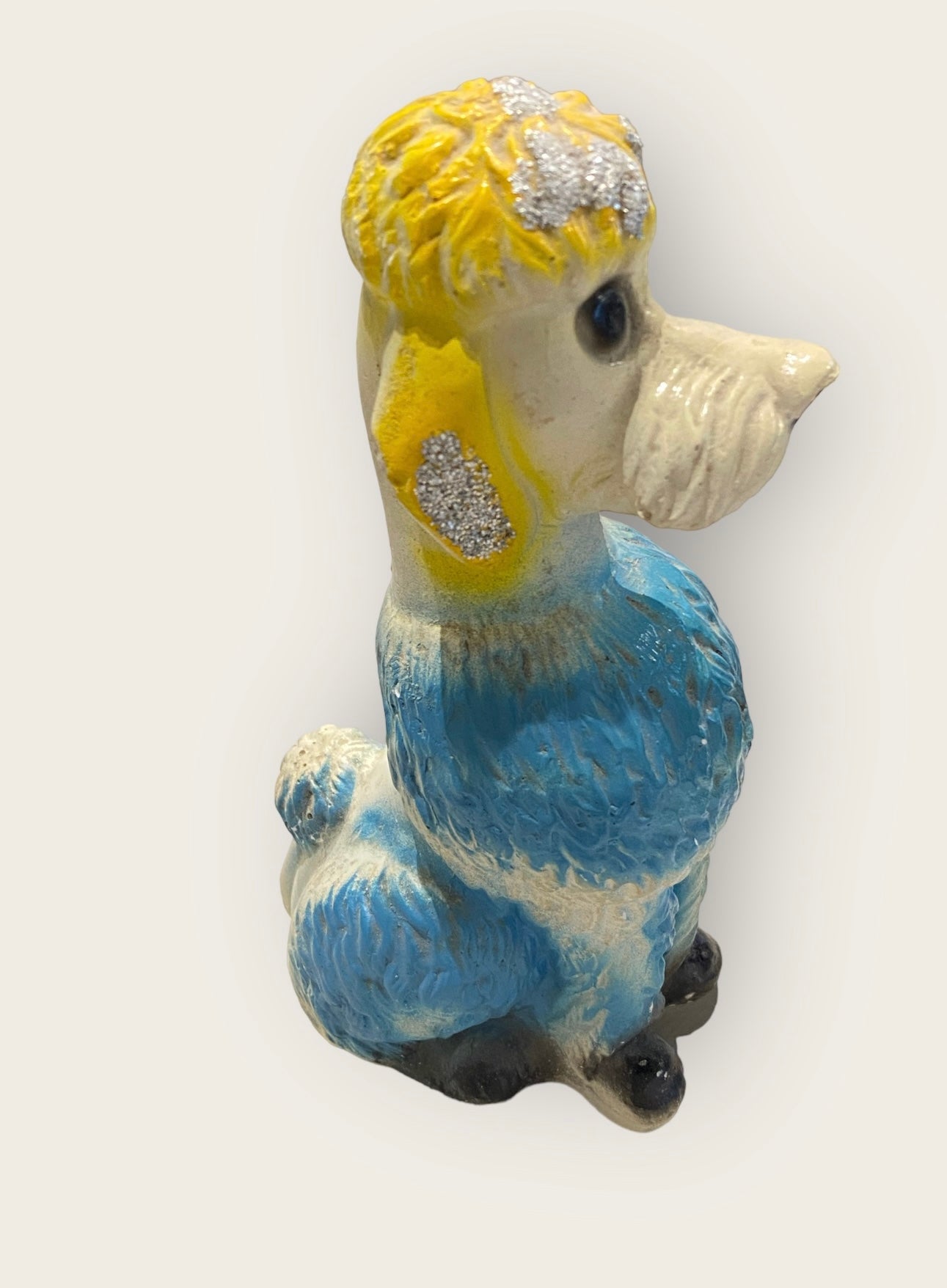 Mid-Century Chalkware Poodle