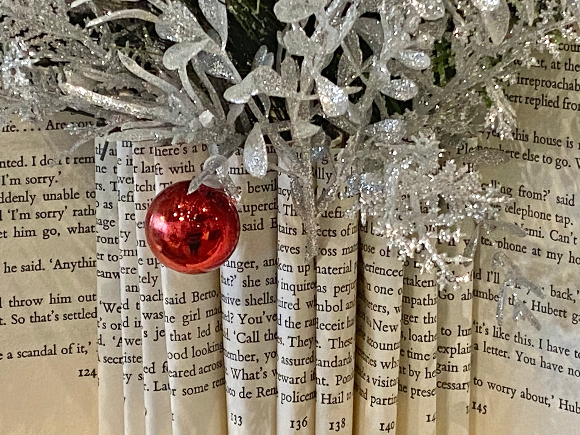 Recreated for Christmas: Upcycled Book Vase (In-Person)