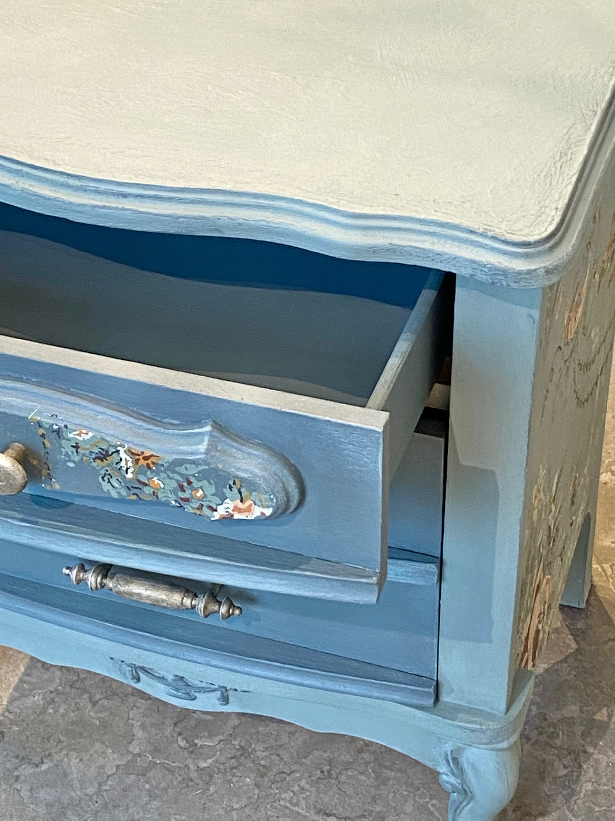 Chateau Bleu Bedside Table