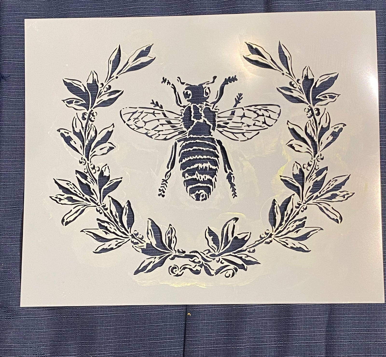 Bee & Laurel Pre-Loved Stencil