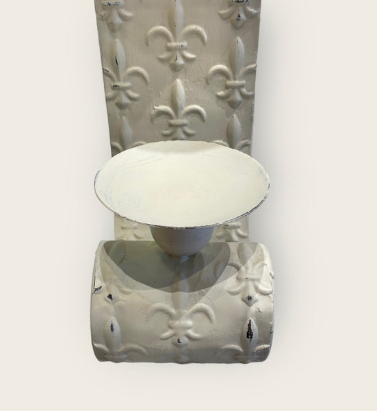 Fleur-de-lis Candle Holder