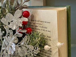 Recreated for Christmas: Upcycled Book Vase (In-Person)