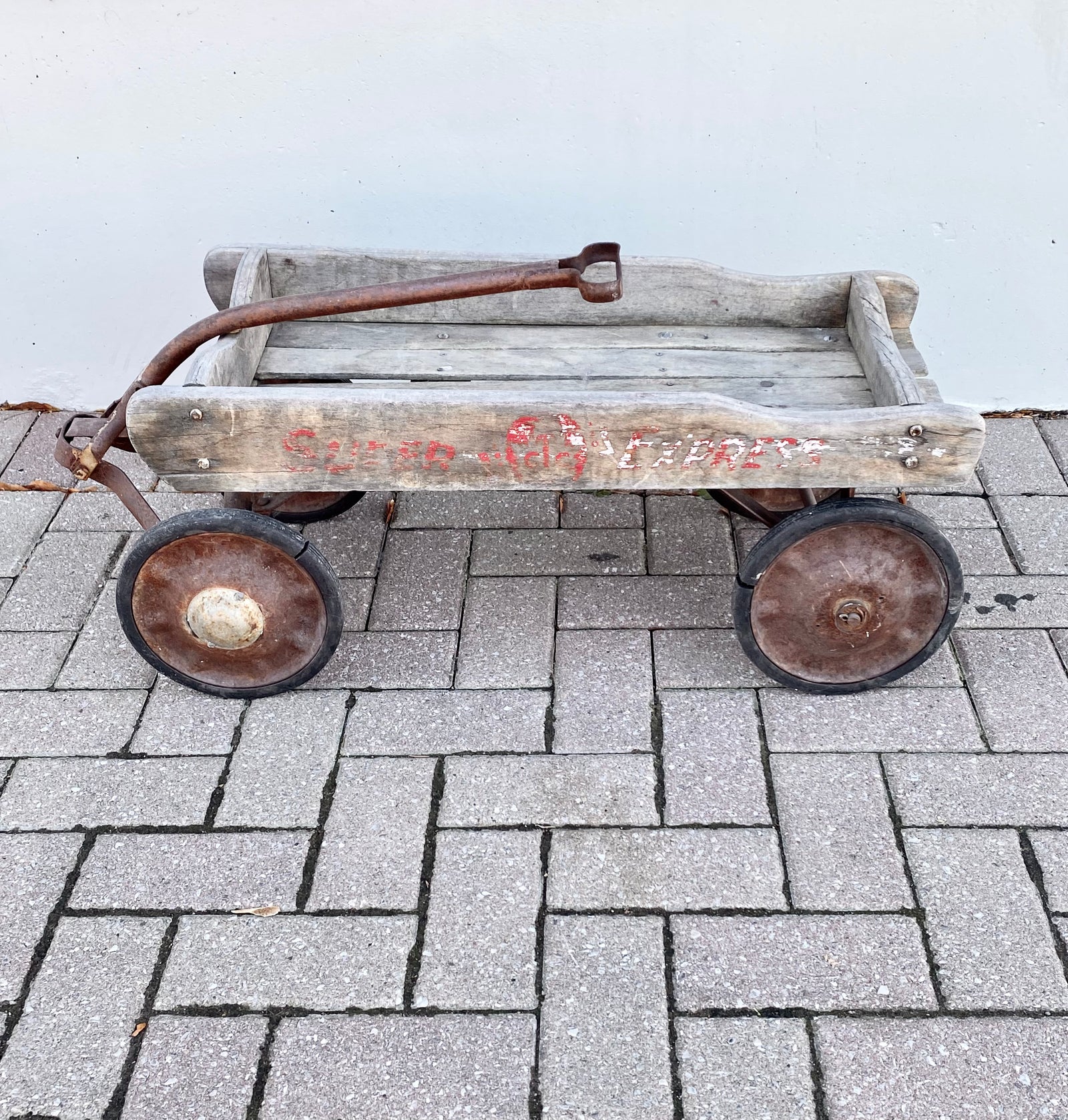 Vintage Canadian Tire Co. Kids Wagon
