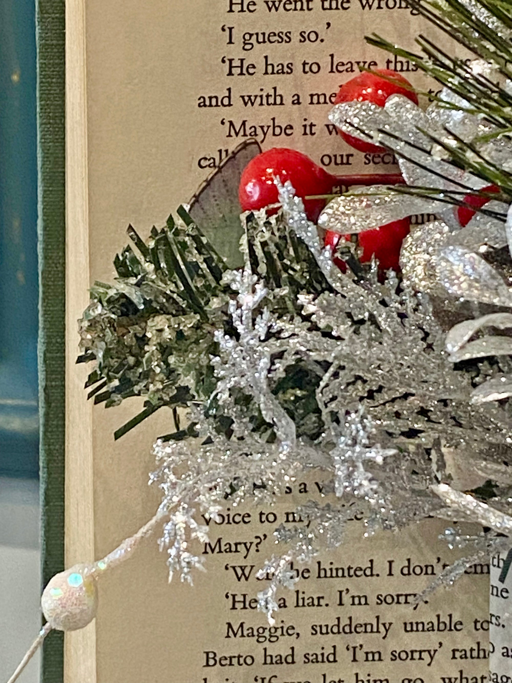 Recreated for Christmas: Upcycled Book Vase (In-Person)