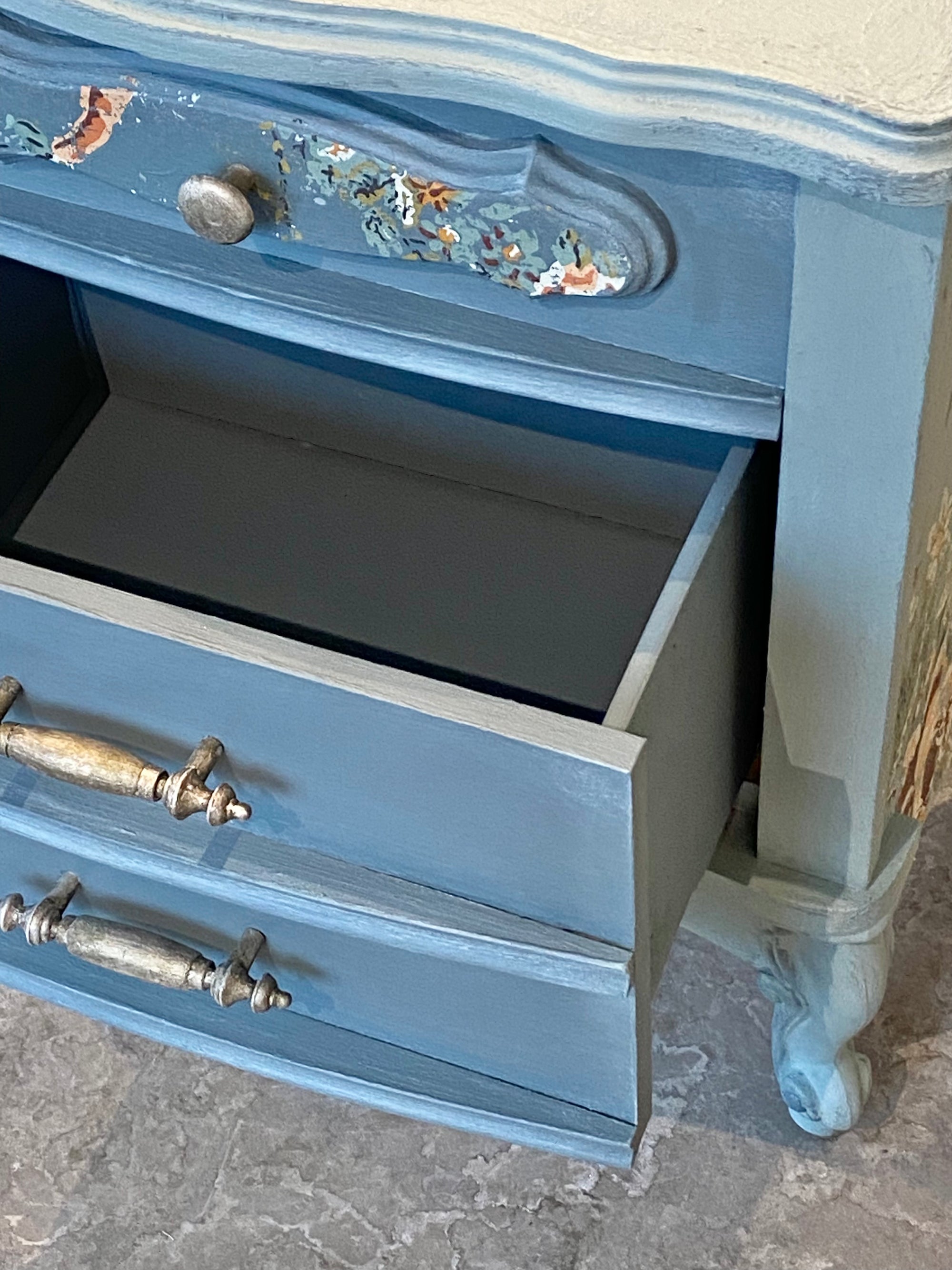 Chateau Bleu Bedside Table