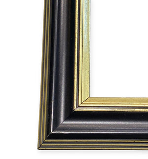 Black and Gold Frame with Matte