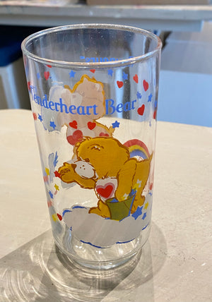 Retro Care Bears Drinking Glass