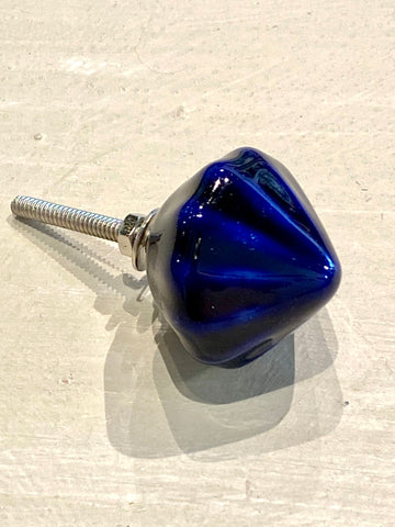 Royal Blue Diamond Knob
