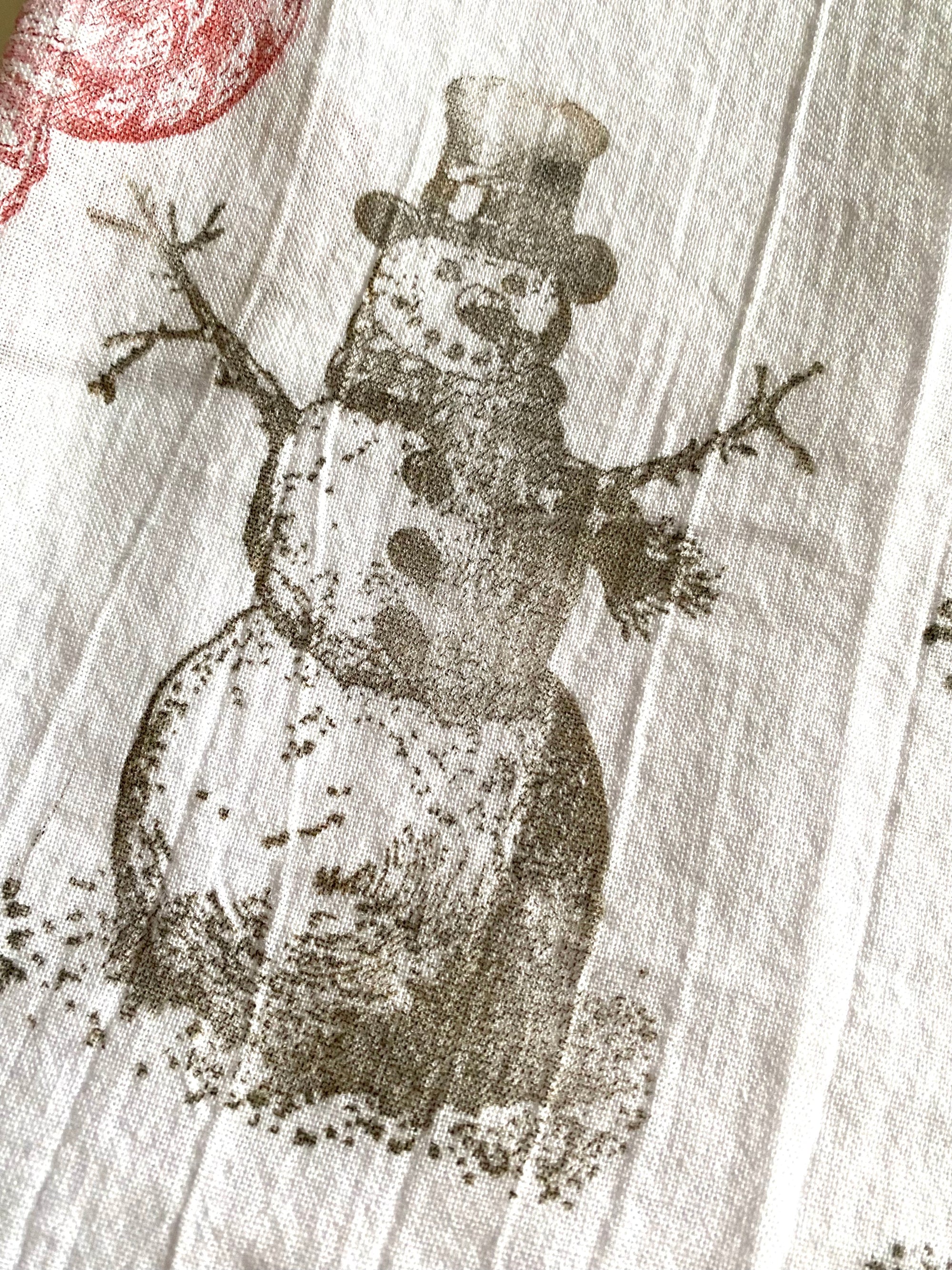 Stamped Holiday Tea Towels Workshop (In-Person)