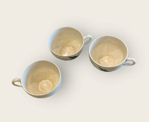 Set of 3 Safari April Showers Tea Cups