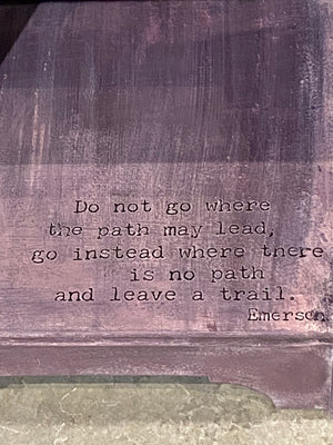 The Purple Dreamer Nightstand