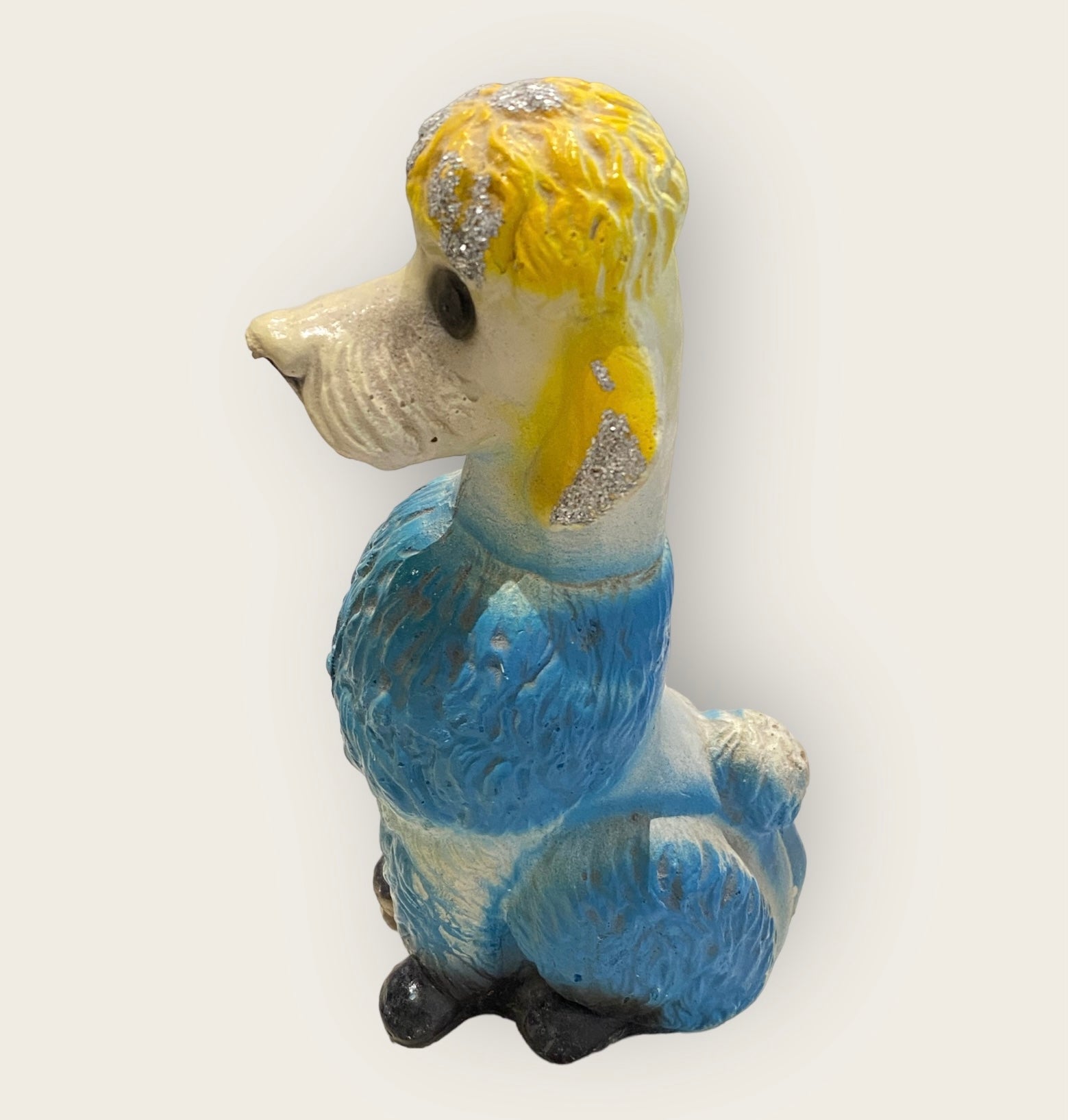 Mid-Century Chalkware Poodle