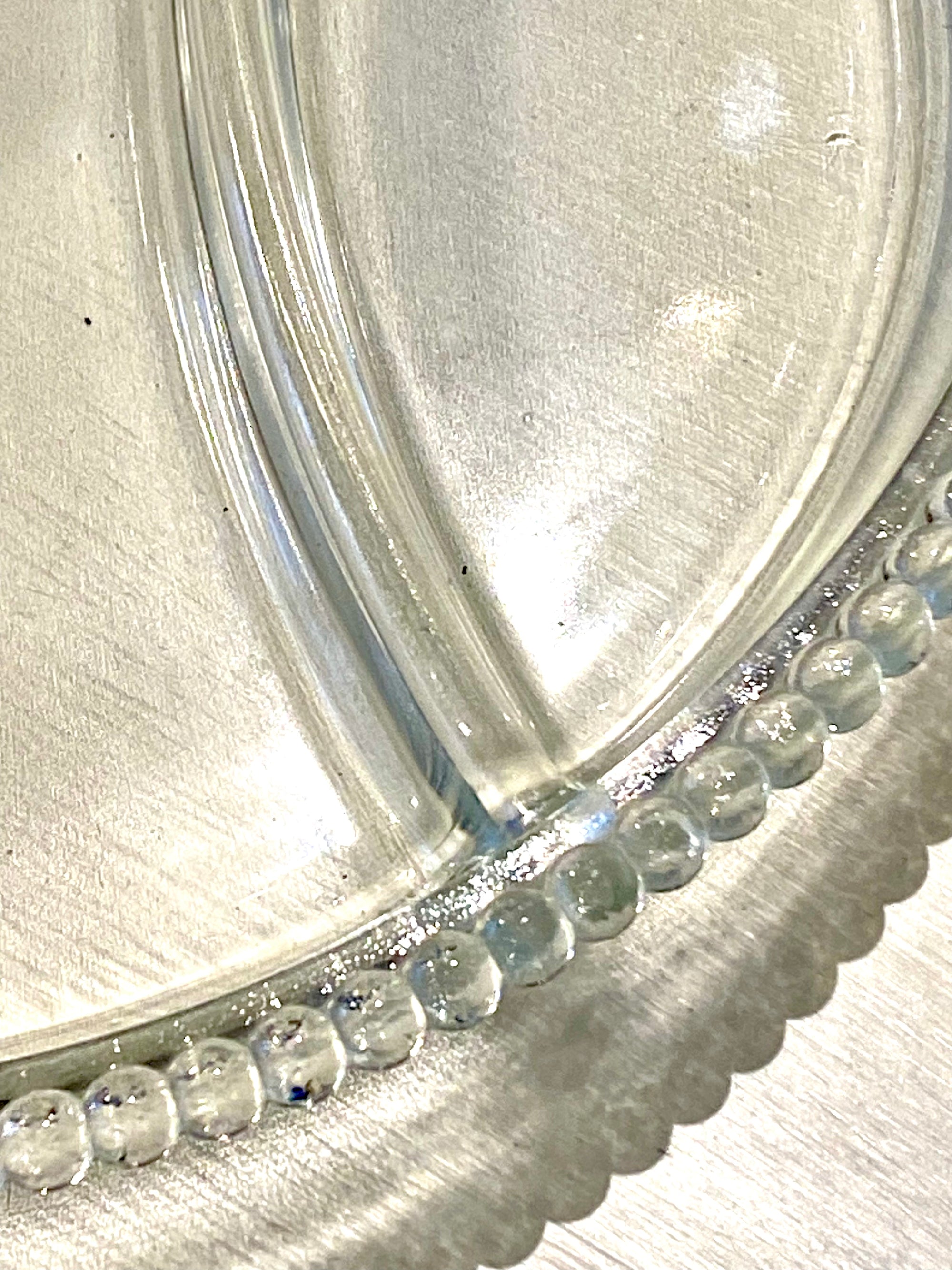 3 Part Glass Relish Dish