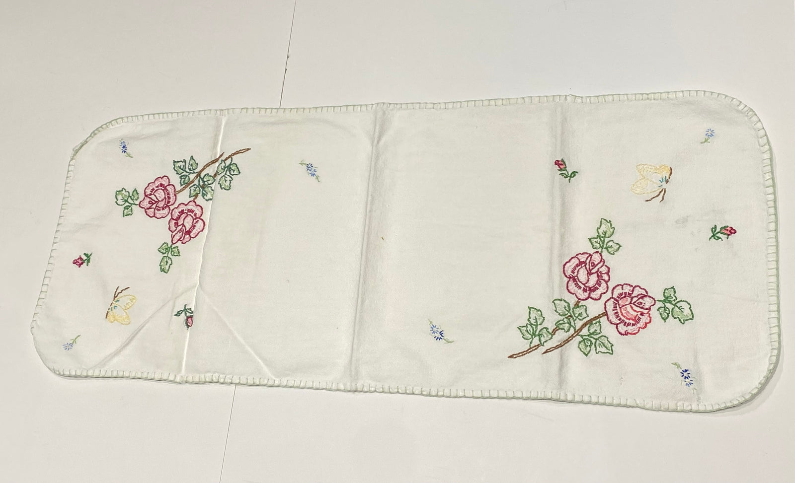 Handstitched Dresser Scarf